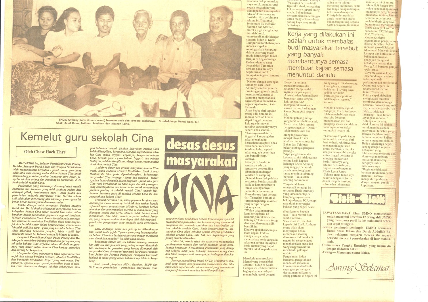 Utusan Malaysia, October 10, 1987